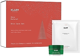 Fragrances, Perfumes, Cosmetics Set - Klapp Skin Natural Skin Care Set (f/cr/50ml + f/mask/2pcs) 