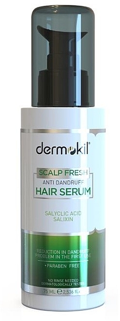 Anti-Dandruff Hair Serum - Dermokil Scalp Fresh Anti Dandruff Hair Serum — photo N1