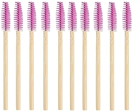 Lash & Brow Brush, bamboo, pink - Lash Brow ECO — photo N2