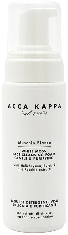 Acca Kappa White Moss - Face Cleansing Foam — photo N2