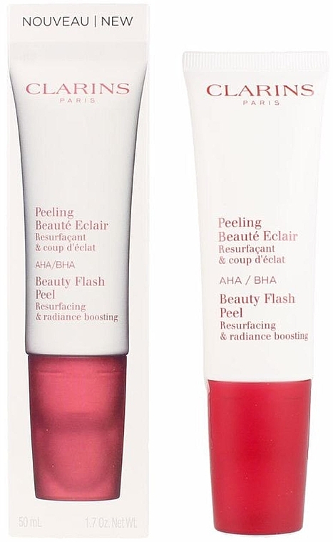 Facial Peeling with Glycolic & Salicylic Acid - Clarins Beauty Flash Peel — photo N5