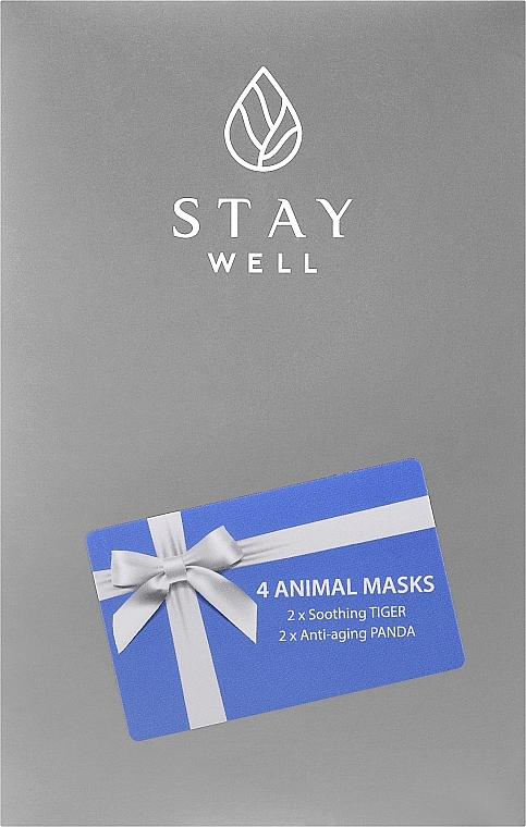 Set - Stay Well Animal Masks — photo N1