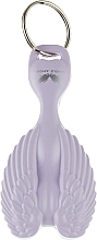 Kids Hair Brush-Keychain, purple - Tangle Angel Baby Brush Liliac — photo N2