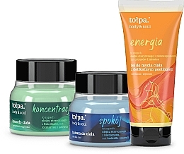 Fragrances, Perfumes, Cosmetics Joy Set - Tolpa Body & Soul Joy (sh/gel/200 ml + b/lot/250 ml + b/cr/250 ml) 