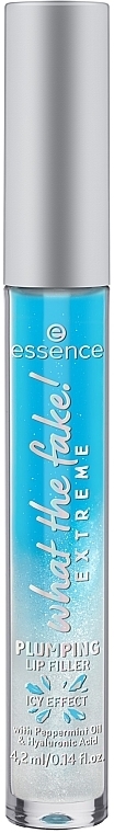 Plumping Lip Gloss - Essence What The Fake! Extreme Plumping Lip Filler Ice Effect — photo N2