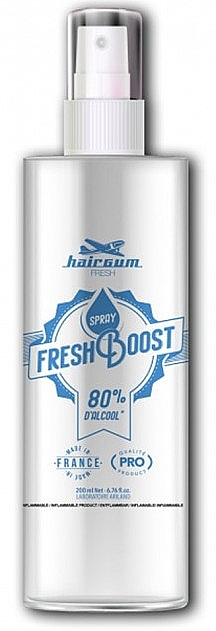 Disinfectant Lotion Spray - Hairgum Fresh Boost — photo N1