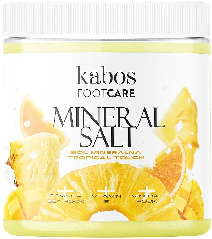 フット バス用 ミネラル ソルト - Kabos Foot Care Tropical Touch  — photo N1