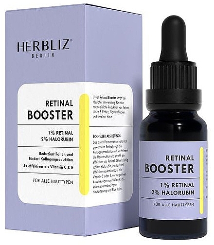 Retinal Face Booster - Herbliz Retinal Beauty Booster — photo N2