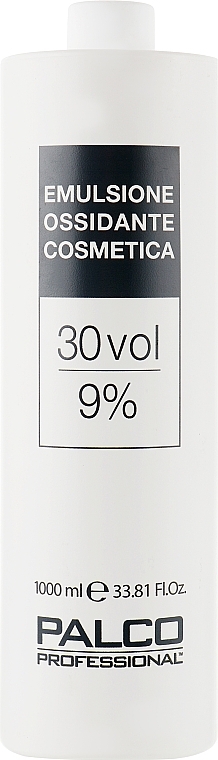 Oxidizing Emulsion 30 Vol 9% - Palco Professional Emulsione Ossidante Cosmetica — photo N3