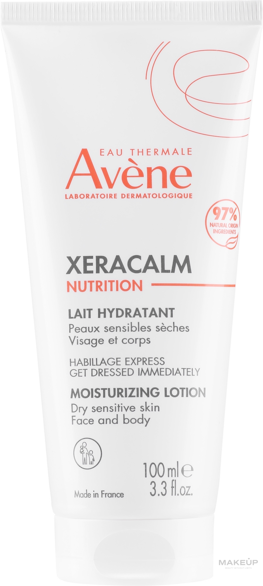 Moisturizing Body Lotion - Avene XeraCalm Nutrition Moisturizing Lotion — photo 100 ml