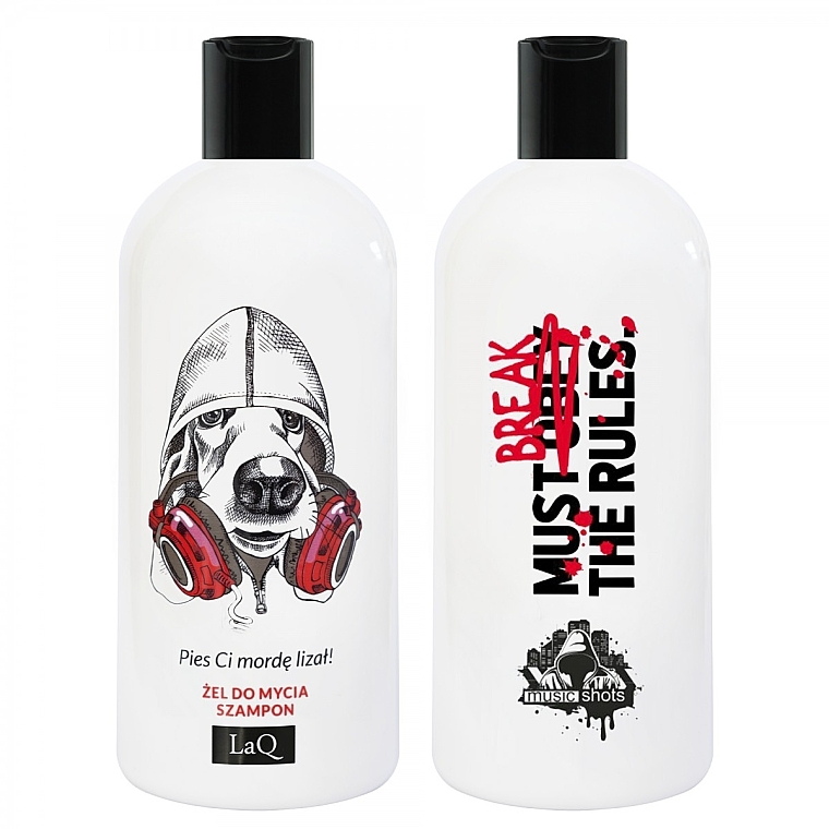 Shampoo & Shower Gel 'Dog' - LaQ Washing Gel And Hair Shampoo 2 In 1 Dog — photo N1