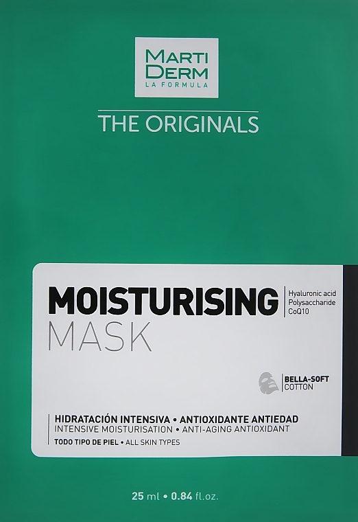 Moisturizing Hyaluronic Acid Mask - MartiDerm The Originals Moisturising Mask — photo N3