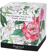 Fragrances, Perfumes, Cosmetics Fragonard Rose de Mai, Fleur d'Oranger, Verveine, Pivoine - Perfumed Sachet Set