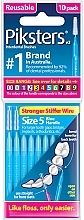 Fragrances, Perfumes, Cosmetics Interdental Brushes 5, blue, 10 pcs. - Piksters Interdental Brushes Blue Size 5