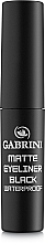 Fragrances, Perfumes, Cosmetics Matte Waterproof Eyeliner - Gabrini Waterproof Matte Eyeliner (03)