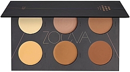 Fragrances, Perfumes, Cosmetics Creamy Contour Palette - Zoeva Cream Contour Spectrum Palette