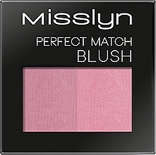 Fragrances, Perfumes, Cosmetics Blush - Misslyn Perfect Match Blush (tester)