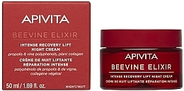 Firming & Repairing Night Cream - Apivita Beevine Elixir Intense Recovery Lift Night Cream — photo N2