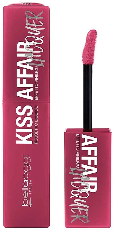 Liquid Lipstick - Bellaoggi Kiss Affair Lacquer Liquid Lipstick — photo N2