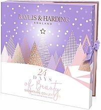 Advent Calendar Set - Baylis & Harding Jojoba, Vanilla & Almond Oil Luxury 24 Days Of Beauty Advent Calendar Gift Set — photo N1
