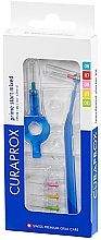 Fragrances, Perfumes, Cosmetics Interdental Brush Set 'Prime Plus Mixed', CPS 06-011, two holders, blue - Curaprox