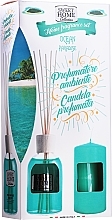 Set - Sweet Home Collection Ocean Paradise (diffuser/100ml + candle/135g) — photo N2