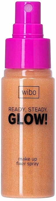 Brightening Makeup Setting Spray - Ready, Steady, Glow Make Up Fixer Spray — photo N2
