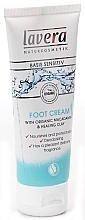 Fragrances, Perfumes, Cosmetics Foot Cream - Lavera Basis Sensitiv Foot Cream