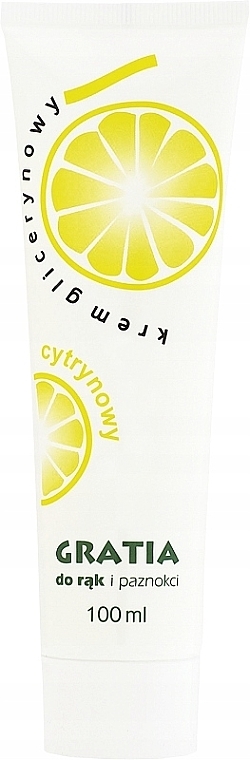 Lemon Hand Cream - Ola Cosmetics Gratia — photo N3