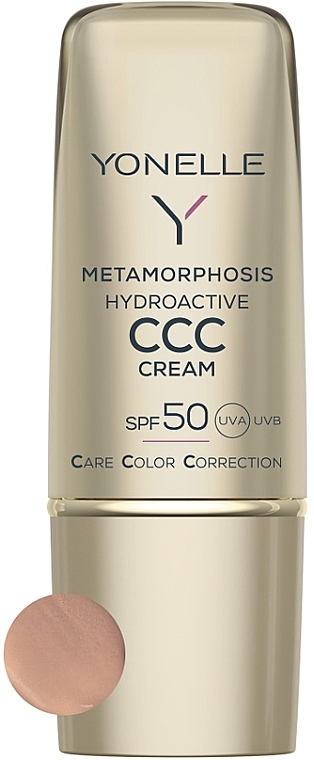 Mattifying Face Cream SPF 50 - Yonelle Metamorphosis Hydroactive CCC Cream SPF50 — photo N5