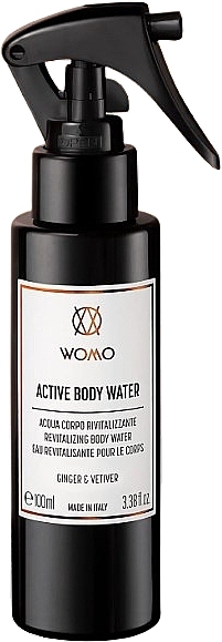 Ginger & Vetiver Active Body Water - Womo Active Body Water Ginger & Vetiver — photo N1
