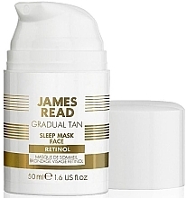 Night Face Mask with Retinol Complex & Tan Effect - James Read Sleep Mask Face Retinol Gradual Tan — photo N1