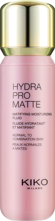 Moisturizing Mattifying Face Fluid - Kiko Milano Hydra Pro Matte Moisturising Fluid — photo N1