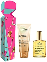 Fragrances, Perfumes, Cosmetics Set - Nuxe Cracker Noel 2020 (sh/oil/100ml + oil/30ml)