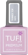 Fragrances, Perfumes, Cosmetics Wipe Off Rubber Top Coat - Tufi Profi Premium Rubber Top Wipe