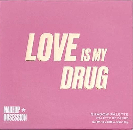 Eyeshadow Palette - Makeup Obsession Love Is My Drug Eyeshadow Palette — photo N1