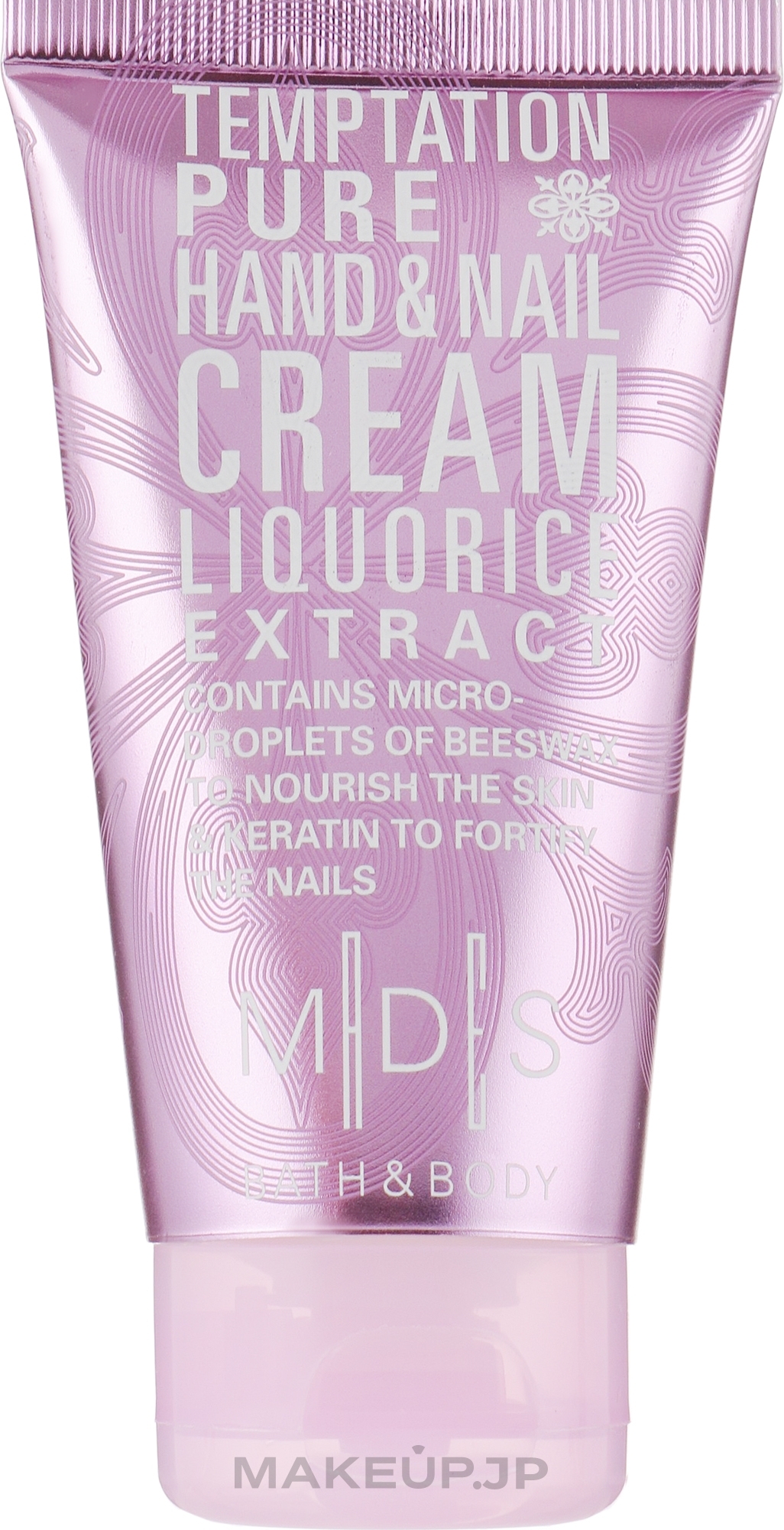 Temptation Pure Hand Cream with Licorice Root Extract - Mades Cosmetics Bath & Body — photo 75 ml