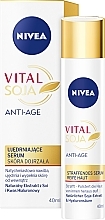 Fragrances, Perfumes, Cosmetics Anti-Aging Face Serum with Soy Extract - Nivea Vital Soja Anti-Age