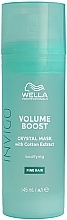 Fragrances, Perfumes, Cosmetics Volume Boost Crystal Mask - Wella Professionals Invigo Volume Boost Crystal Mask