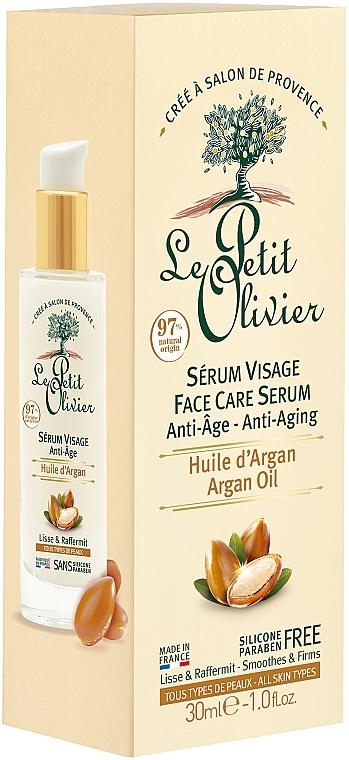 Anti-Wrinkle Serum - Le Petit Olivier Argan Oil — photo N2