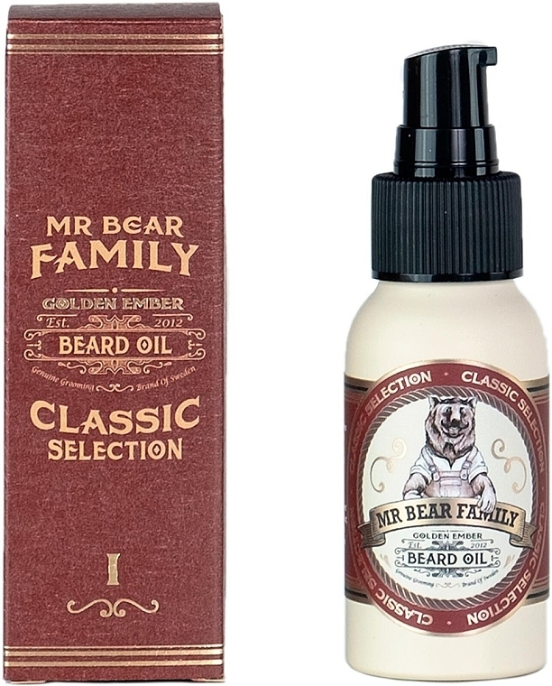 Beard Oil - Mr. Bear Family Golden Ember Beard Oil — photo N1