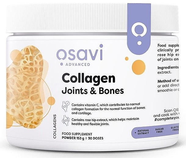 Joint & Bone Dietary Supplement 'Collagen' - Osavi Collagen Peptides Joints & Bones — photo N1