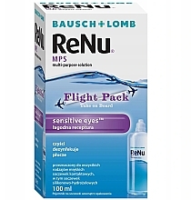 Fragrances, Perfumes, Cosmetics Solution for Contact Lenses, 100 ml - ReNu Bausch & Lomb MPS Sensitive Eyes