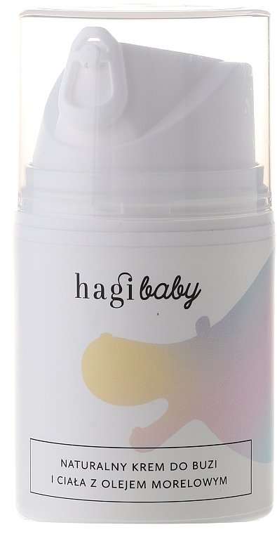 Face and Body Cream with Apricot Oil - Hagi Baby Cream — photo N3