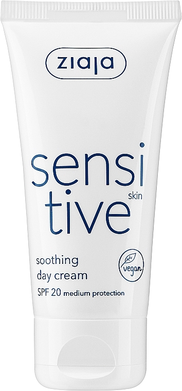 Soothing Day Cream for Sensitive Skin - Ziaja Sensitive Skin Soothing Day Cream — photo N1