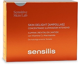 Brightening Face Ampoules - Sensilis Skin Delight Ampoules — photo N1