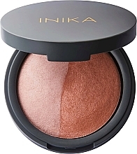 Fragrances, Perfumes, Cosmetics Blush - Inika Mineral Baked Blush Duo Pink Tickle