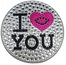 Fragrances, Perfumes, Cosmetics I love You Pocket Mirror, 3443 - Deni Carte