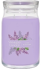 Scented Candle in Jar 'Lilac Blossom', 2 wicks - Yankee Candle Lilac Blossoms — photo N2