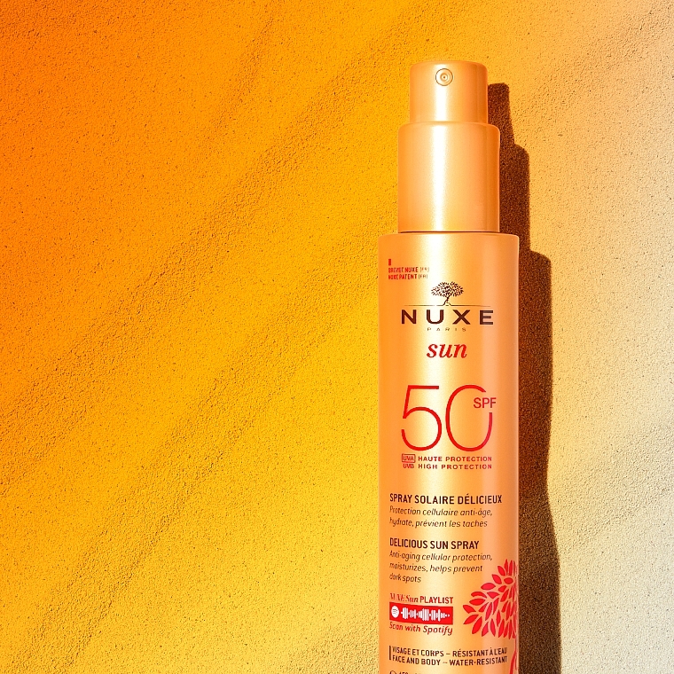 Sun Spray for Face and Body - Nuxe Sun High Protection Mild Spray SPF 50 — photo N3